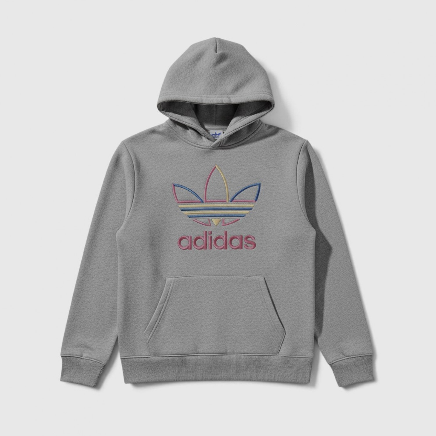 Adidas Originals Γυναικείο Φούτερ με Κουκούλα Γκρι / Pre Owned